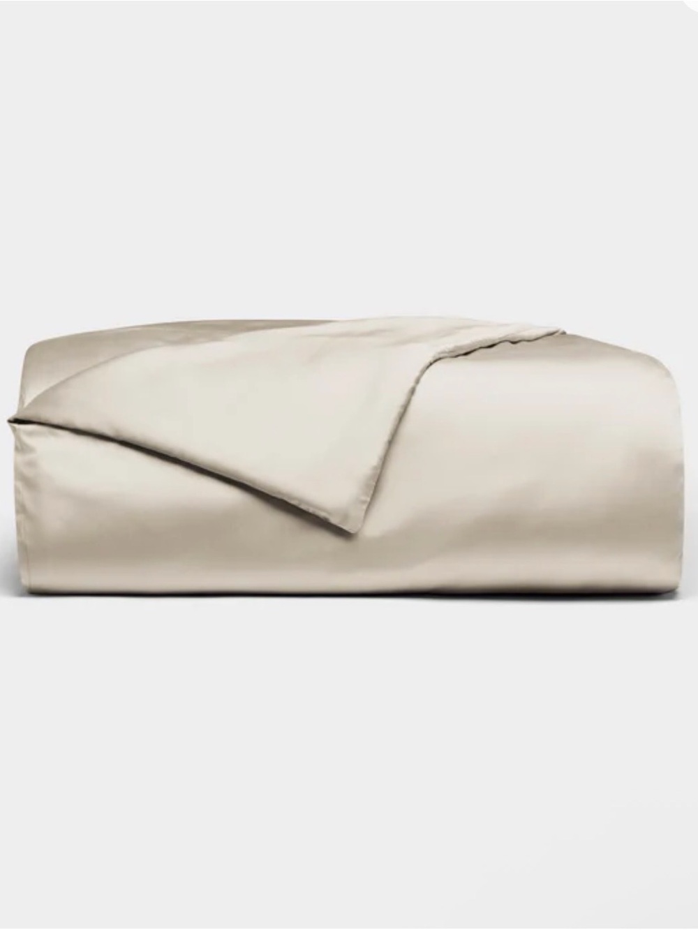 Cozy Earth Bamboo Duvet Cover Queen/Full Size in Oat NWT